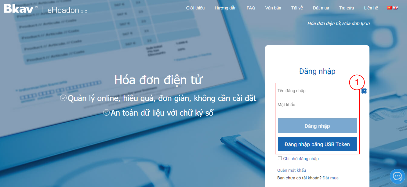 Hướng Dẫn Sử Dụng Hóa đơn điện Tử Bkav EHoadon L Bkav Corporation